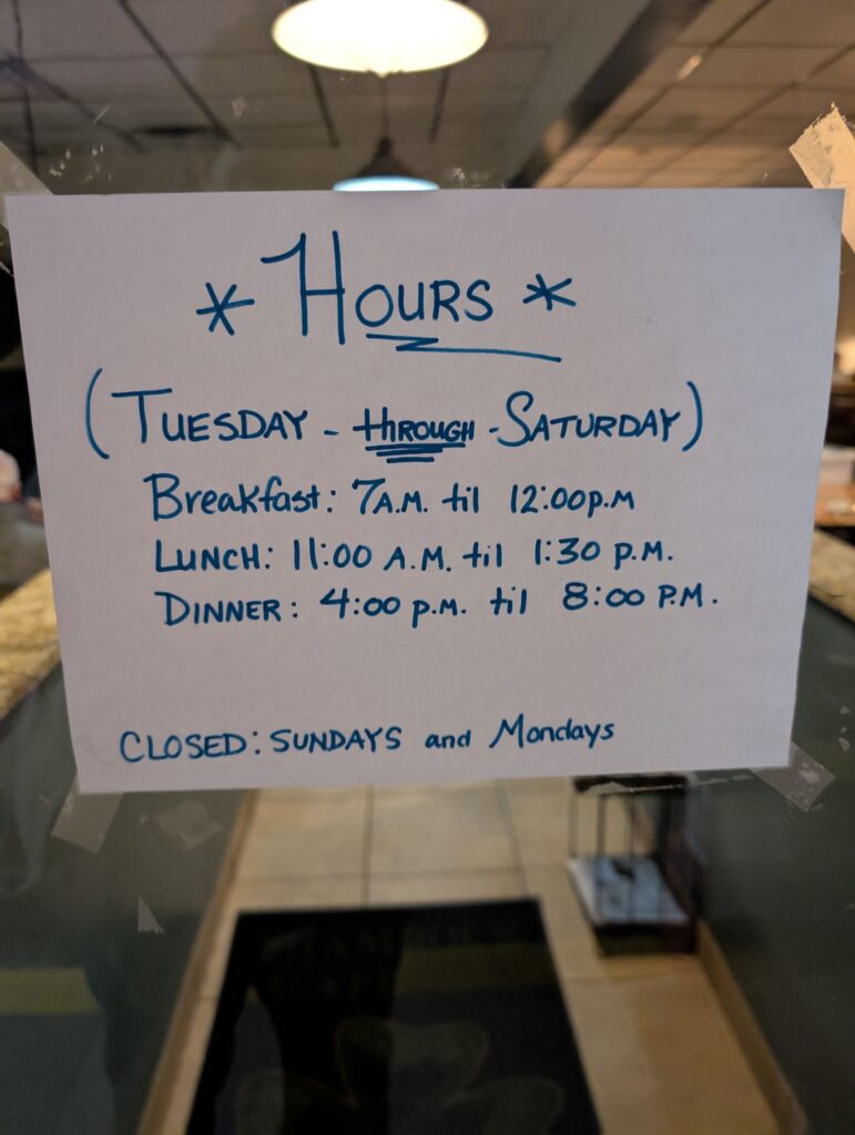 Shamrock Cafe Menu 5